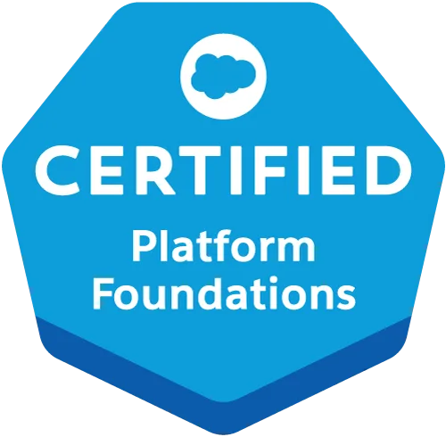 Salesforce Certified Platform Foundations badge